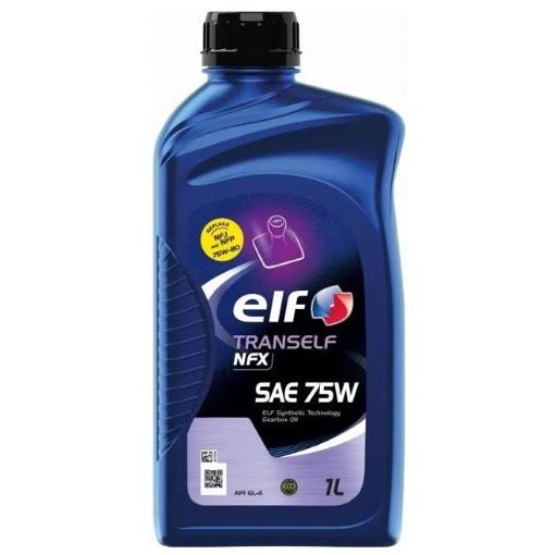 Масло трансмиссионное синтетическое TRANSELF NFX 75W, 1л